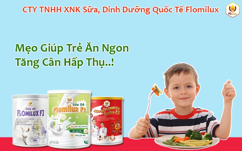 3 Mẹo Giúp Trẻ Ăn Ngon