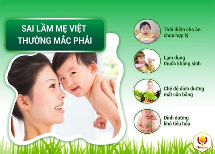 Nguyên Nhân Mà Bé Tiêu Hóa Kém Và Chậm Lớn