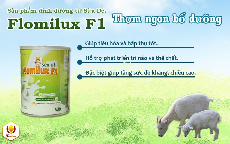 Flomilux F1 Sữa Phát Triển Tăng Cân Cho Trẻ