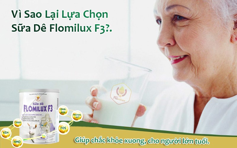 Vì Sao Lại Lựa Chọn Sữa Dê Flomilux F3 Vì Sao Lại Lựa Chọn Sữa Dê Flomilux F3