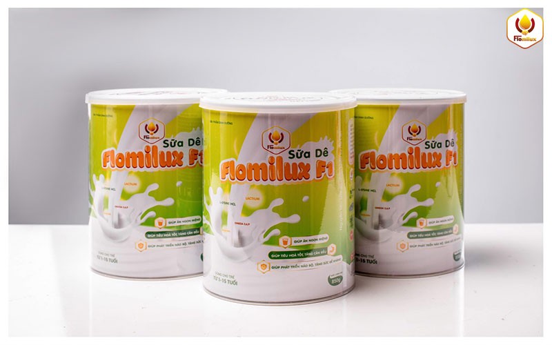 Sữa Dê Flomilux F1 Sản Phẩm Tốt Nhất Giúp Trẻ Phòng Bệnh Mùa Đông Tăng Sức Đề Kháng